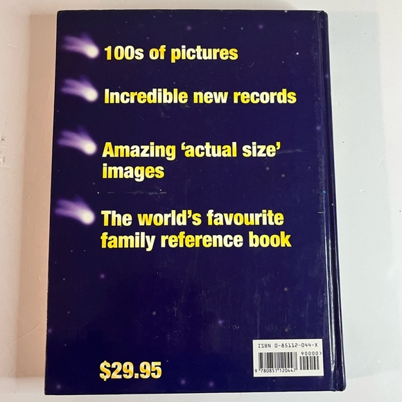 The Guinness Book of Records 1998 Hardcover - Picture 3 of 9